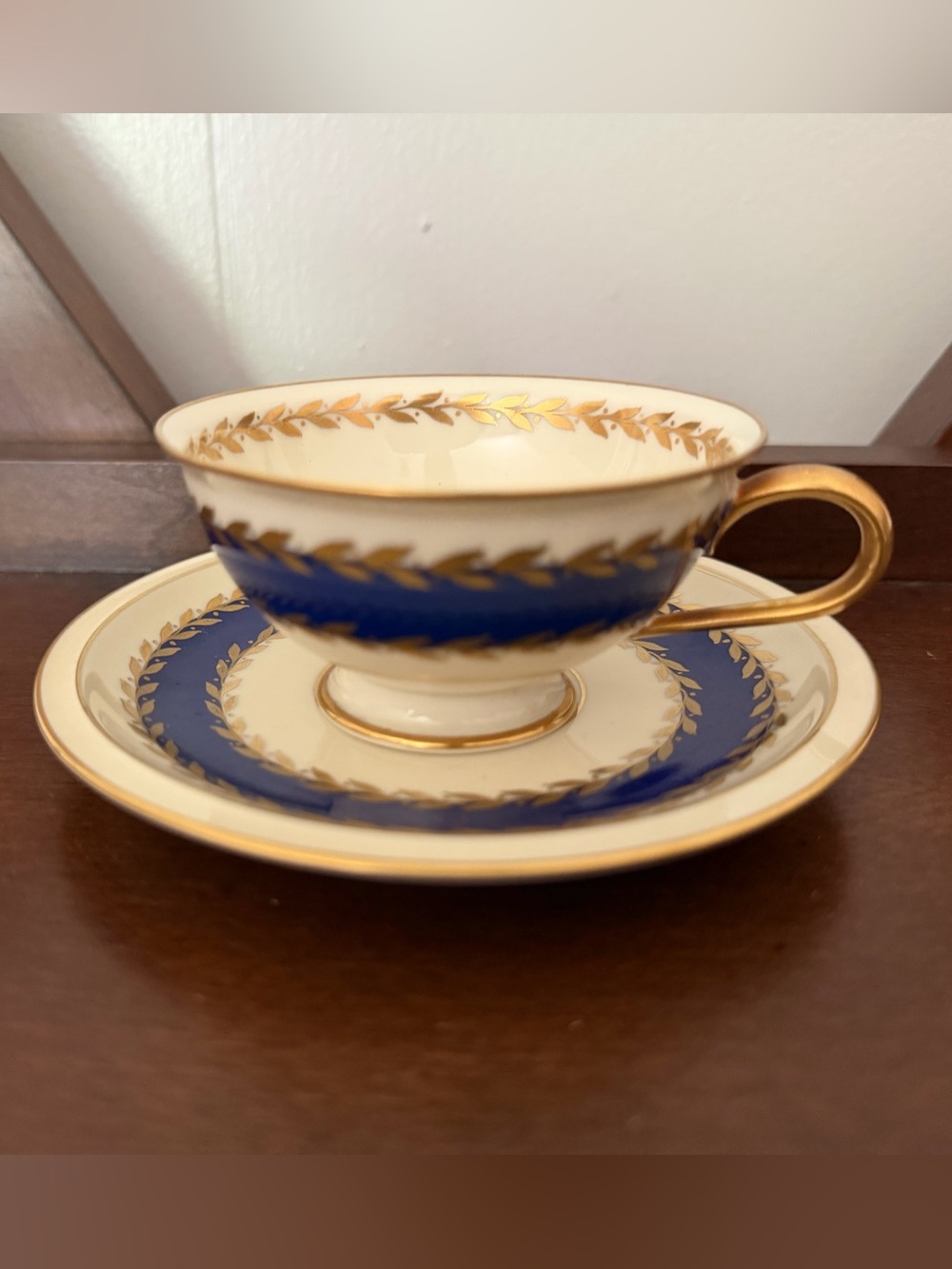 Rosenthal Ivory Marie Antionette cup and saucer